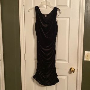 H&M dress - almost looks velour (R)